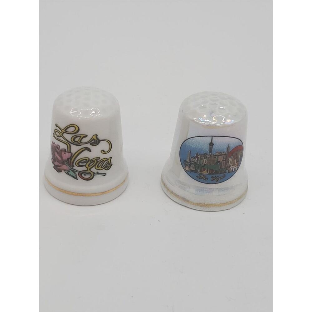 Las Vegas Thimble Porcelain Set - 2 Piece